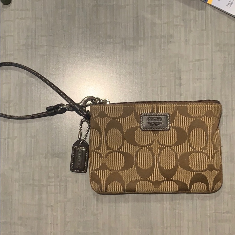Coach wristlet
